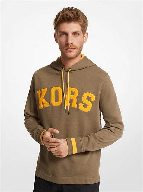 michael kors rugby|KORS Cotton Blend Rugby Hoodie .